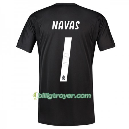 Billige Fotballdrakter Real Madrid Navas 1 Keeper Hjemmedraktsett 2018/19 Kortermet